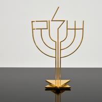 Yaacov Agam Kinetic Menorah Sculpture - Sold for $2,048 on 11-04-2023 (Lot 641).jpg